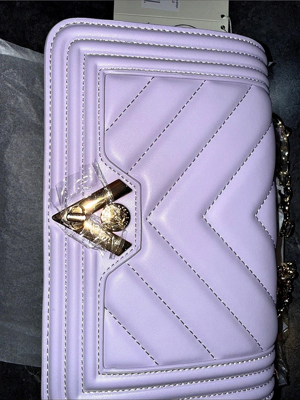 Valentino Orlandi V-4013PRP crossbody with Bebe Wallet Purple Size One Size